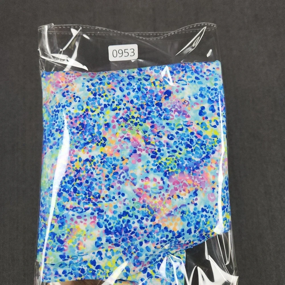 Andy & Evan Rash Guard Girls Size 16 Printed Shirt Long Sleeve SPF 50 Nwt‎ Blue